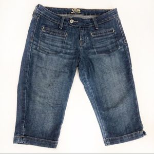 Old Navy The Diva Bermuda Jean Shorts Size 2